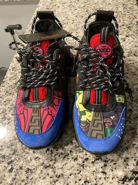 Versace Chain Reaction Sneakers Size 40